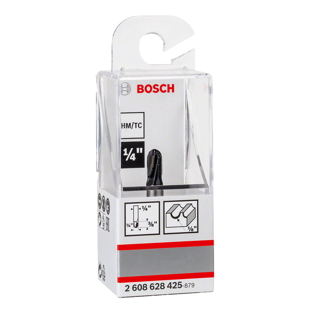 Fresa de Ranhura Meia Cana Haste 1-4 Bosch 76379_0